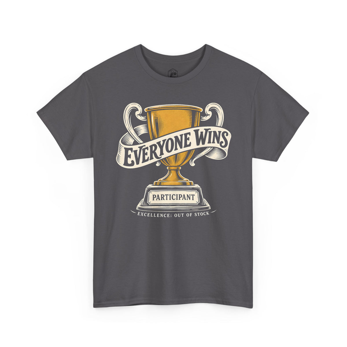 Everyone Wins Participant Trophy T-shirt – Donkey Talk graphic tee