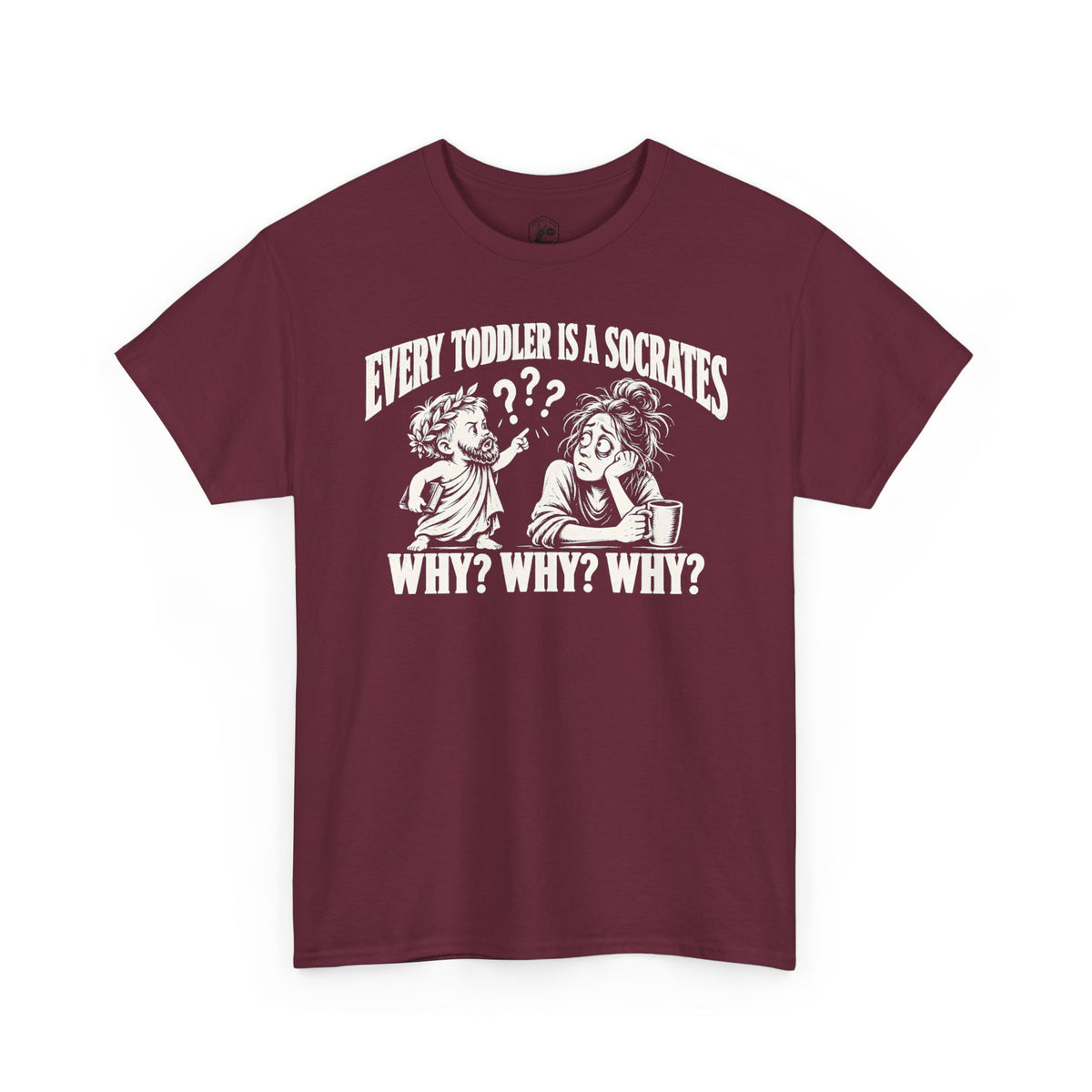 Every Toddler Is a Socrates T-shirt – Donkey Talk graphic tee