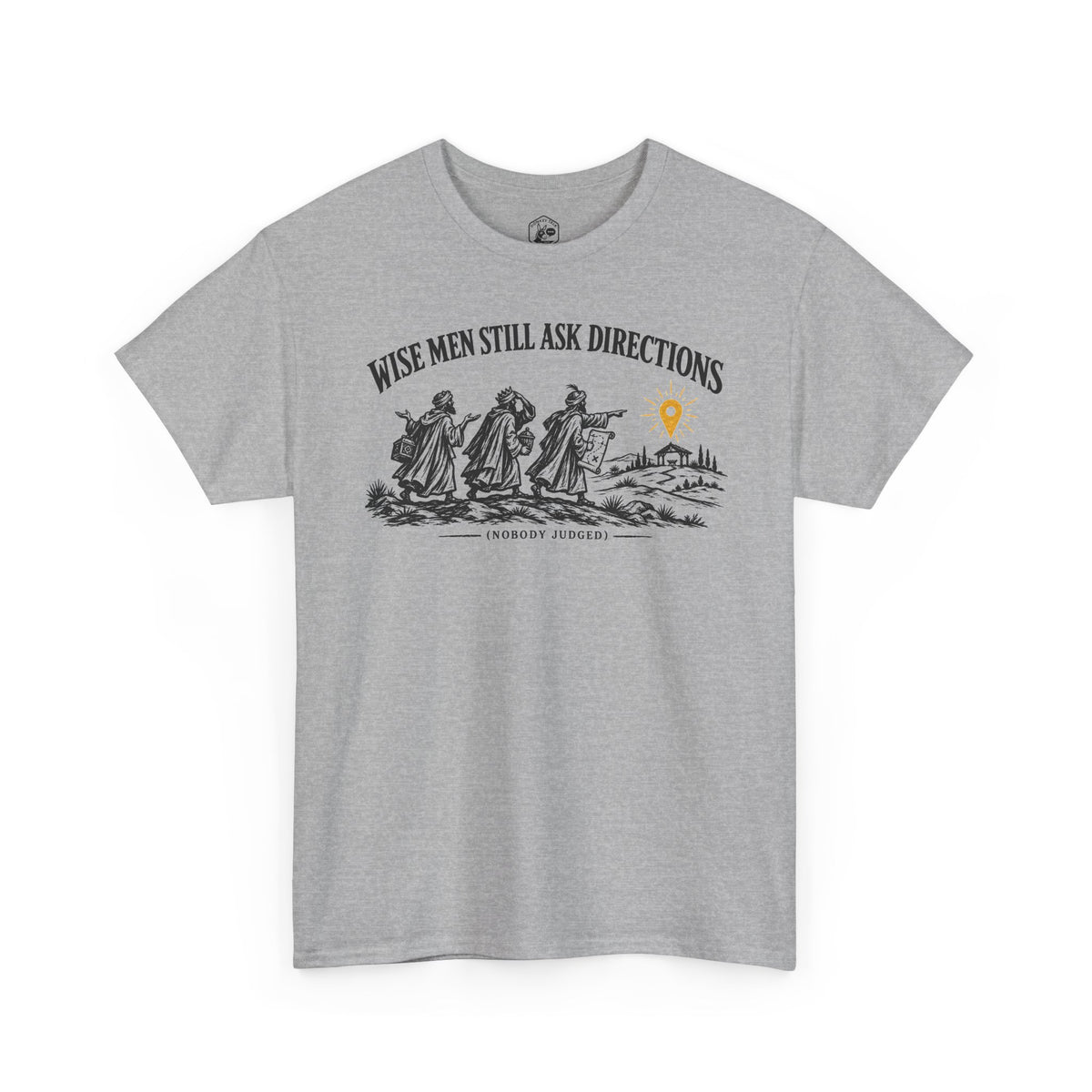 Wise Men Still Ask Directions T-shirt – Donkey Talk graphic tee