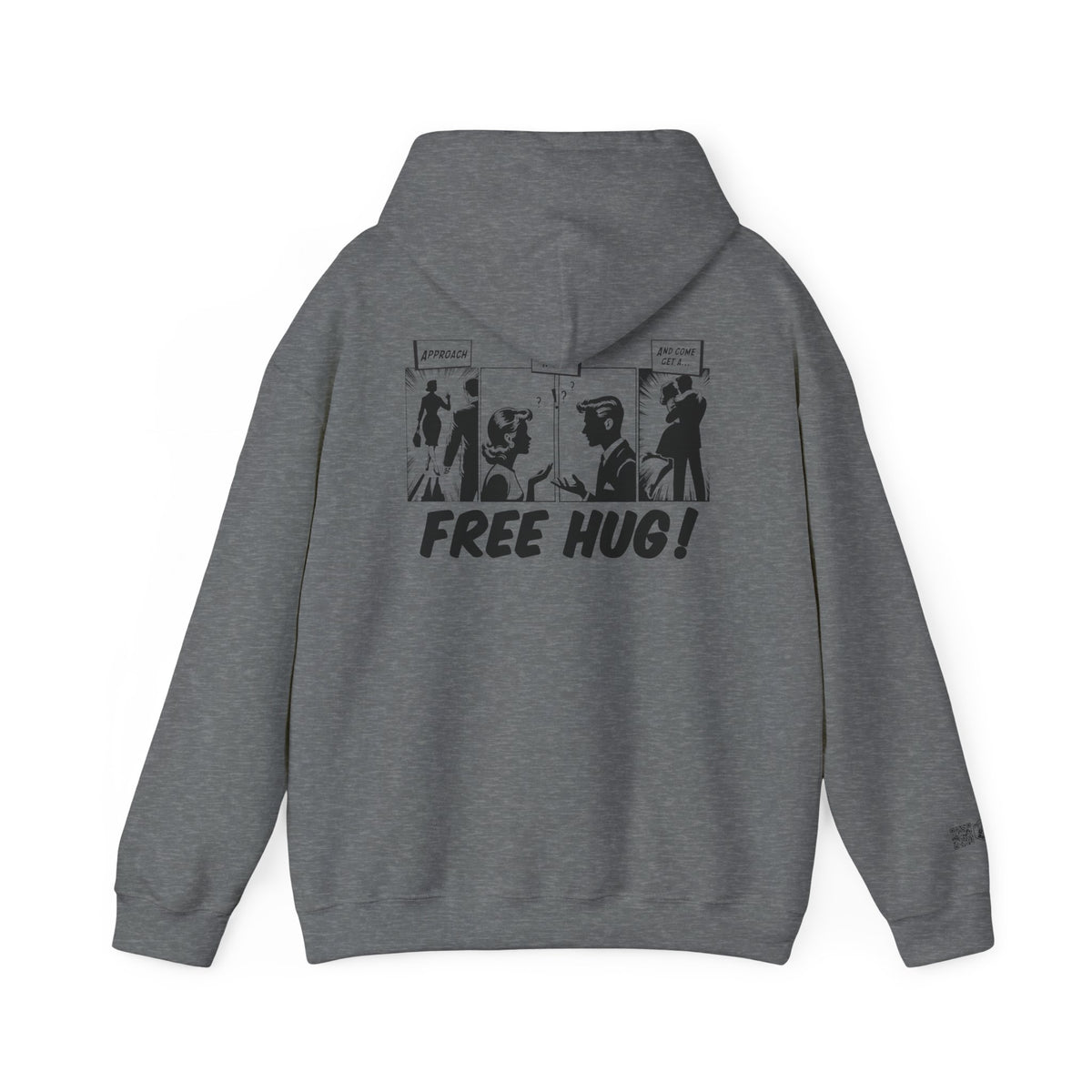 Free Hug Day and A Big Hug hooded sweatshirt – Donkey Talk