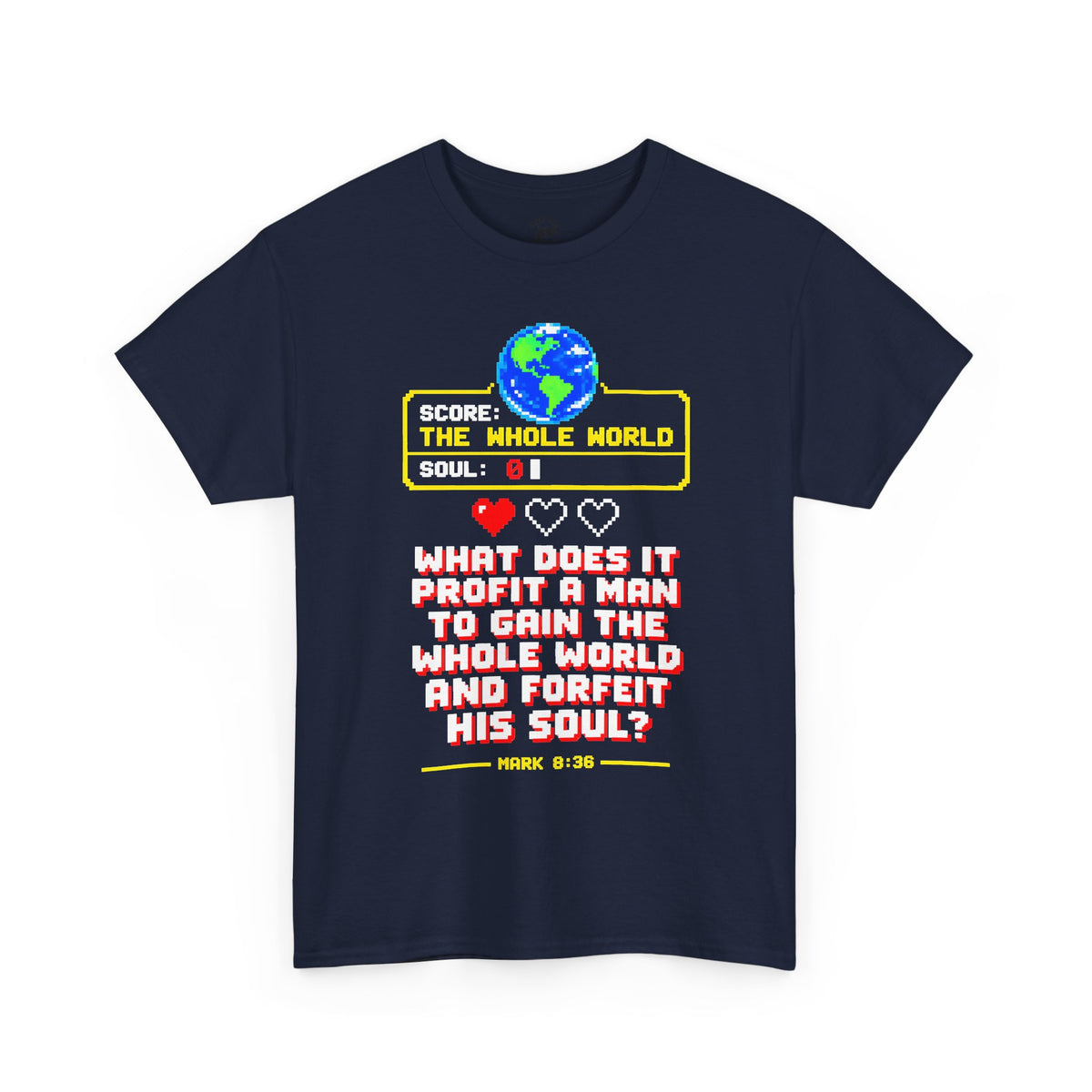 Gain the World Arcade High Score T-shirt – Donkey Talk graphic tee