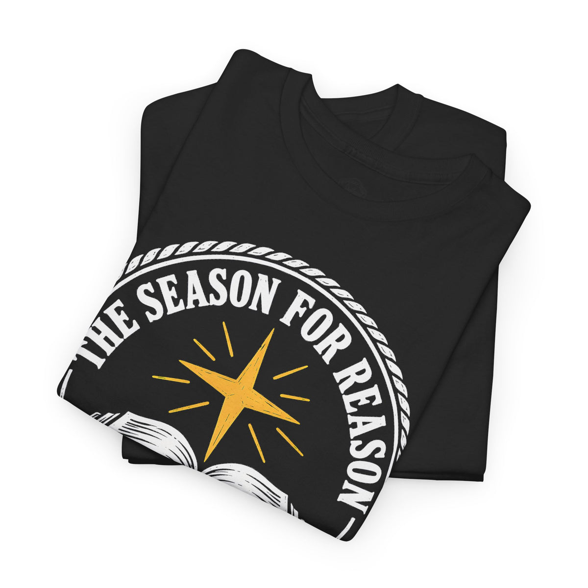 The Season for Reason Christmas T-shirt – Donkey Talk graphic tee