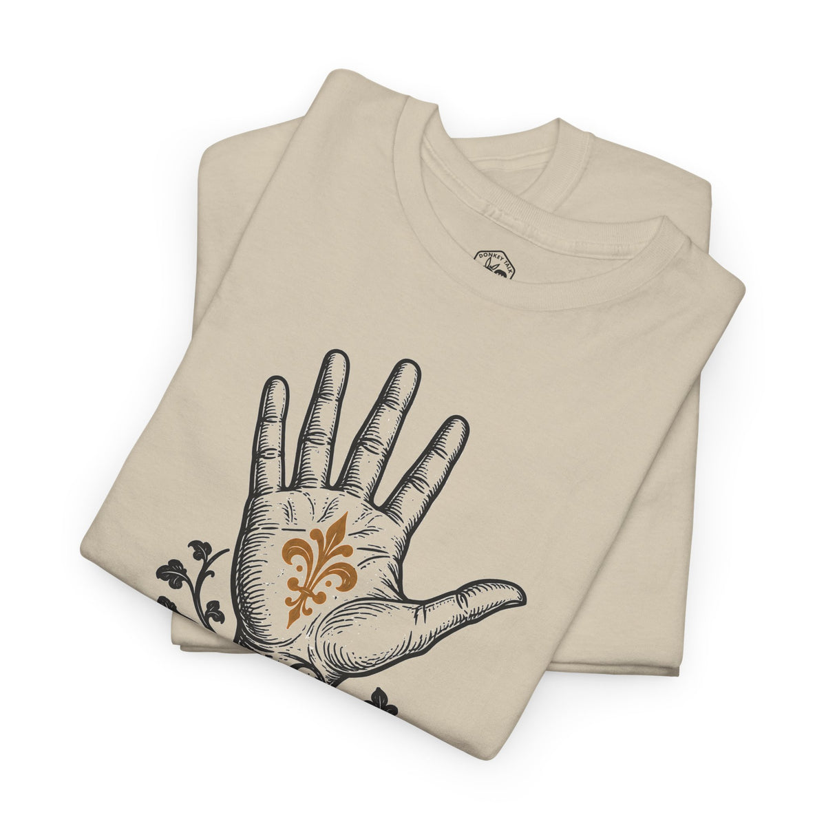 Psalm Hand Bestiary T-shirt – Donkey Talk graphic tee