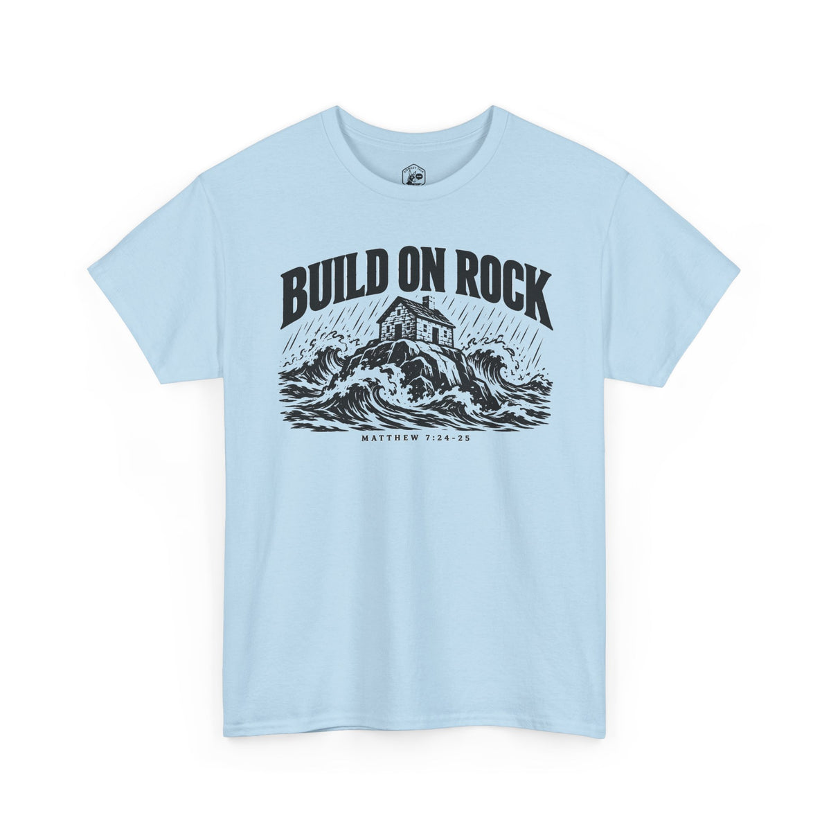 Build on Rock T-shirt – Donkey Talk graphic tee