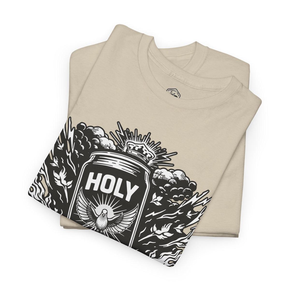 Holy Spirit Energy Acts 1:8 Christian graphic tee – Donkey Talk