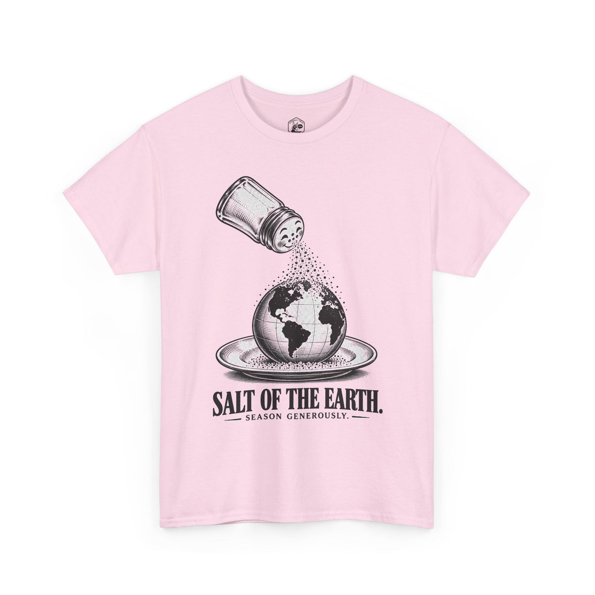 Salt of the Earth Season Generously T-shirt – Donkey Talk graphic tee