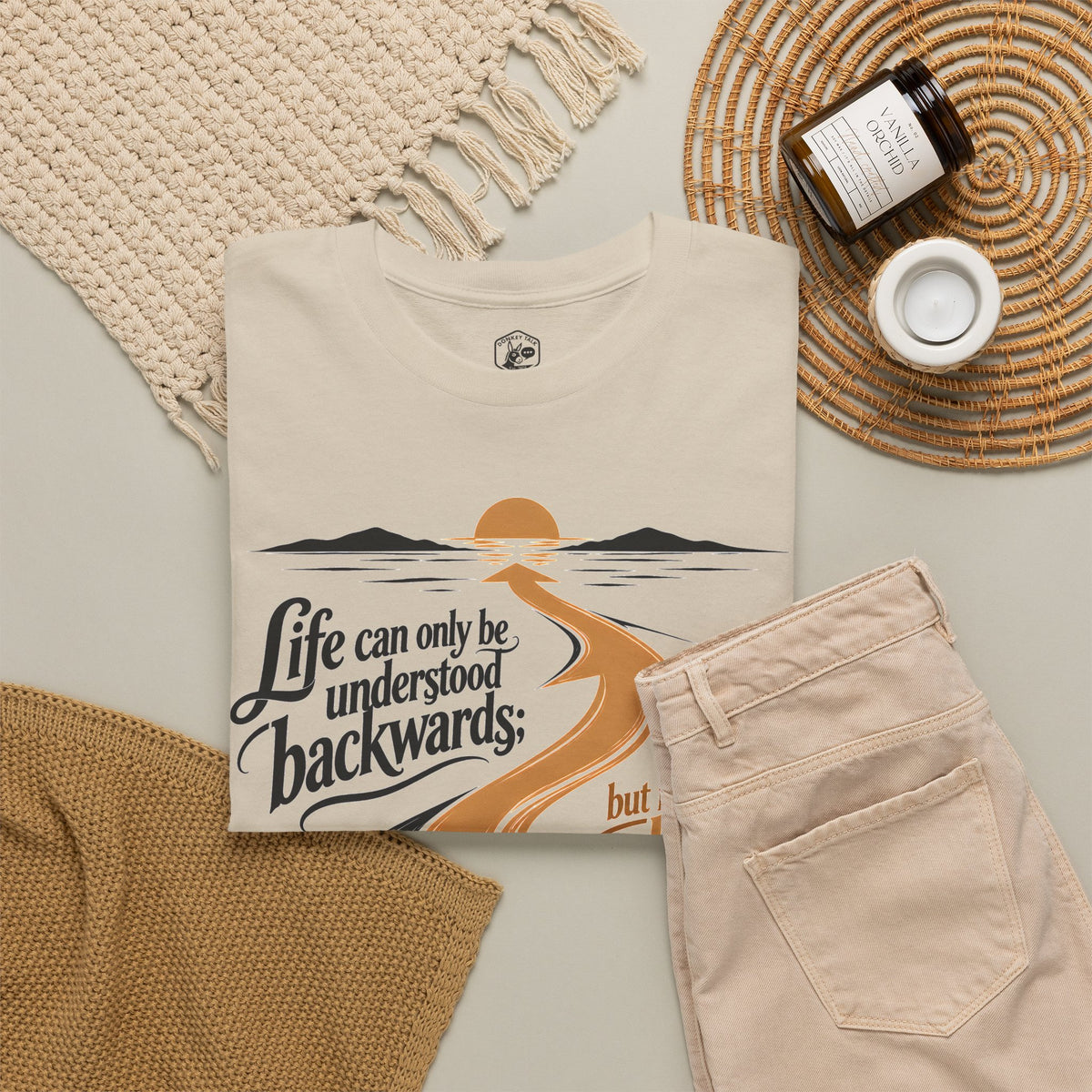 Lived Forwards Winding Road T-shirt – Donkey Talk graphic tee