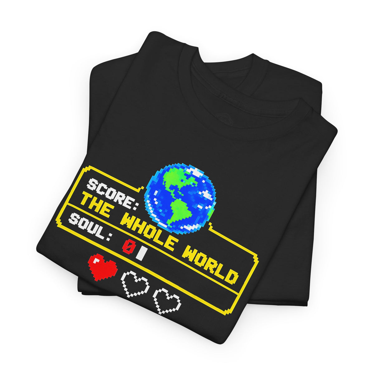 Gain the World Arcade High Score T-shirt – Donkey Talk graphic tee