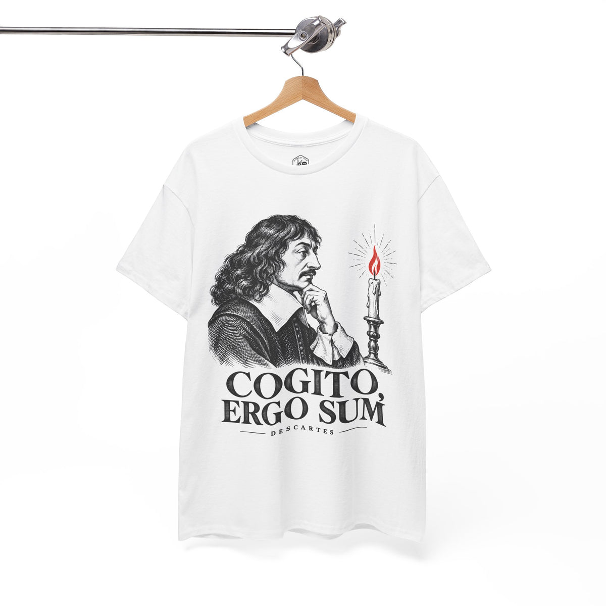 Cogito, Ergo Sum Descartes T-shirt – Donkey Talk graphic tee