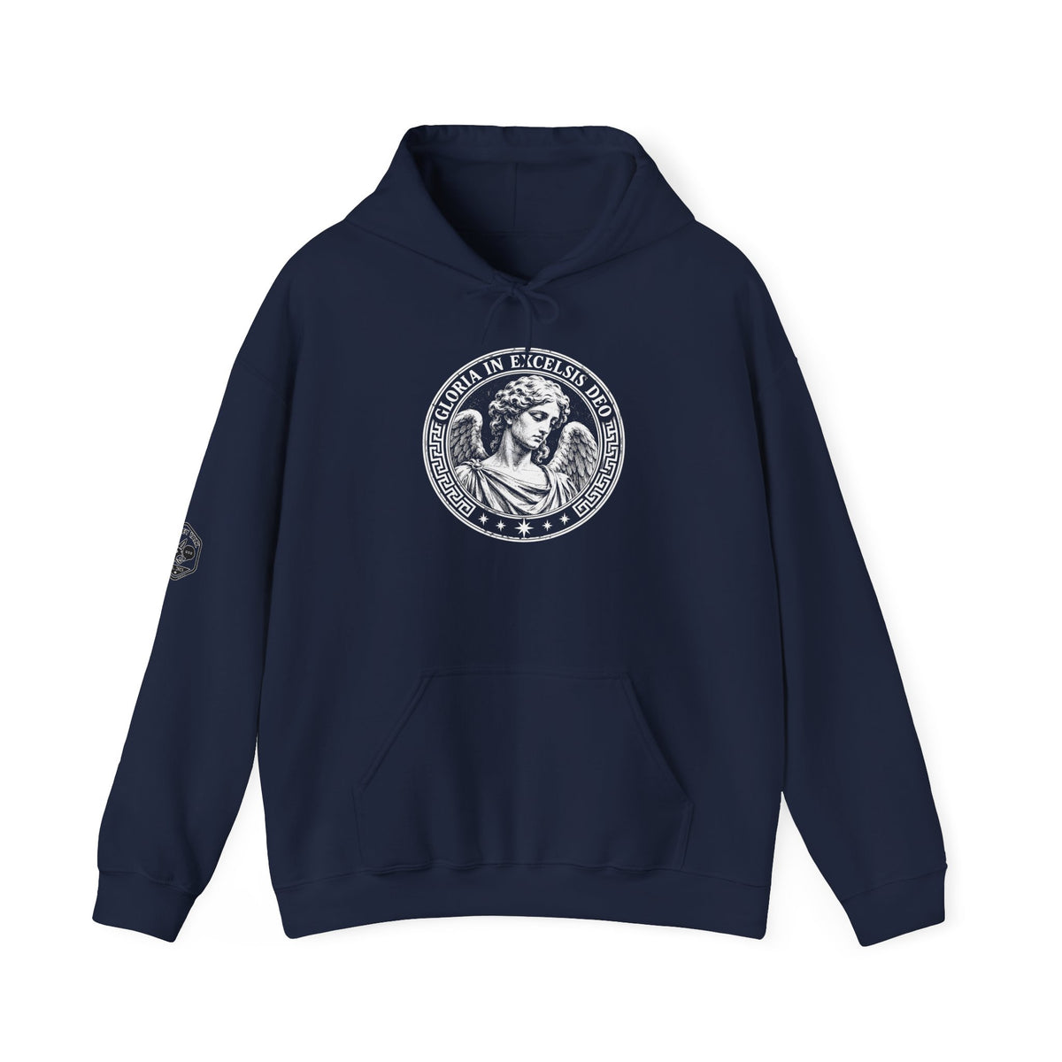 Gloria in Excelsis Deo Hoodie | Luke 2:14 Christmas Christian Graphic Hoodie