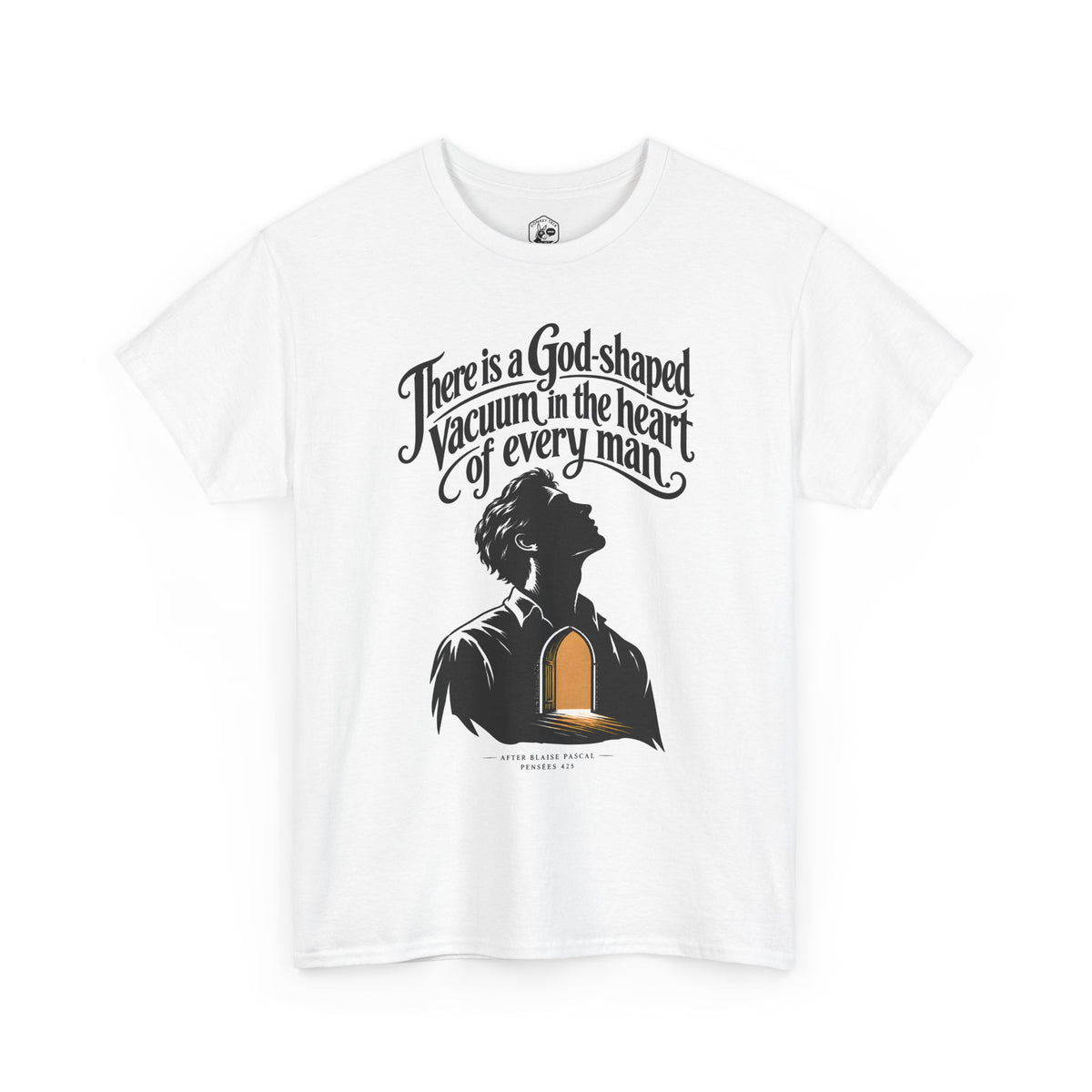 God-Shaped Vacuum T-shirt – Donkey Talk graphic tee