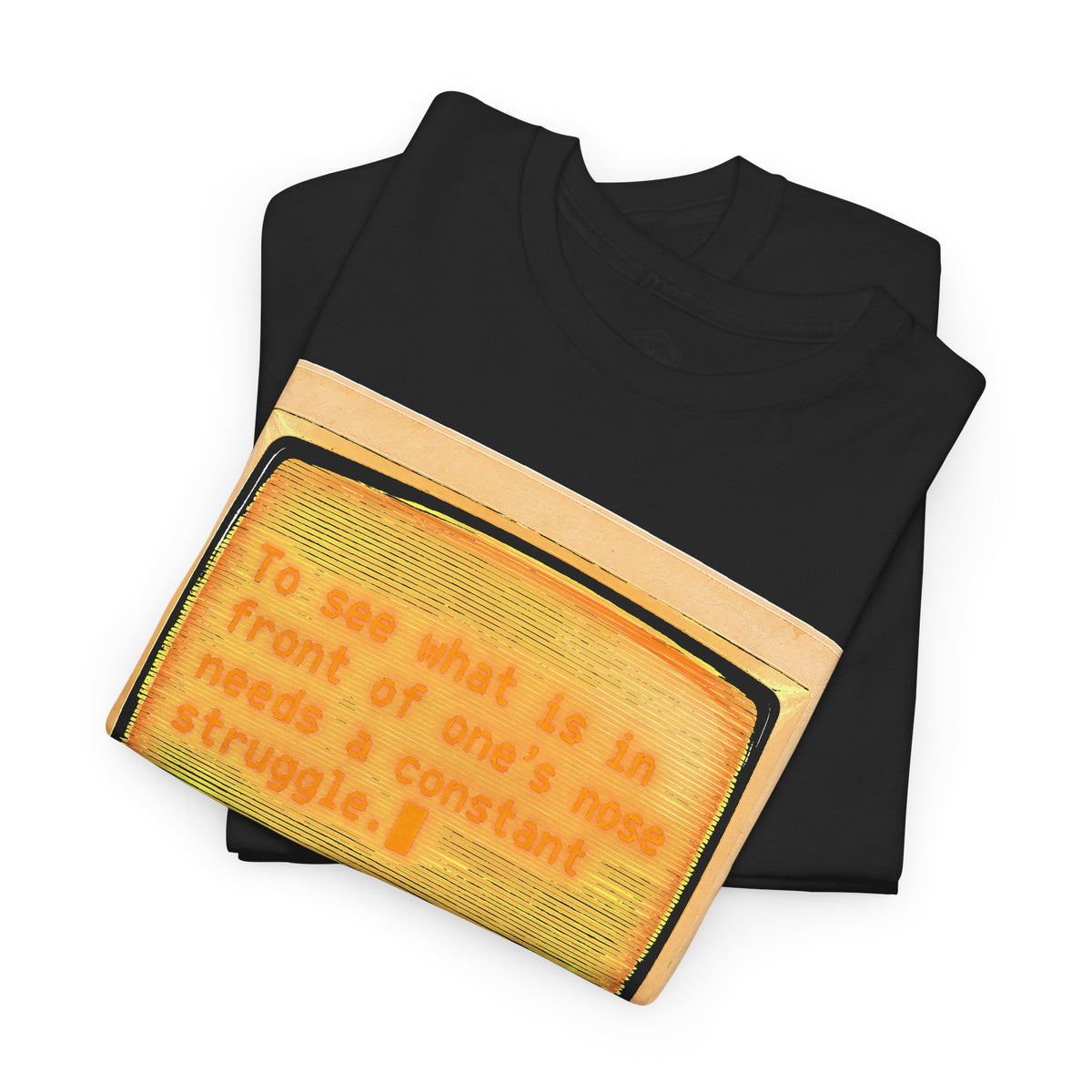 Front of Your Nose Retro Terminal T-shirt – Donkey Talk graphic tee
