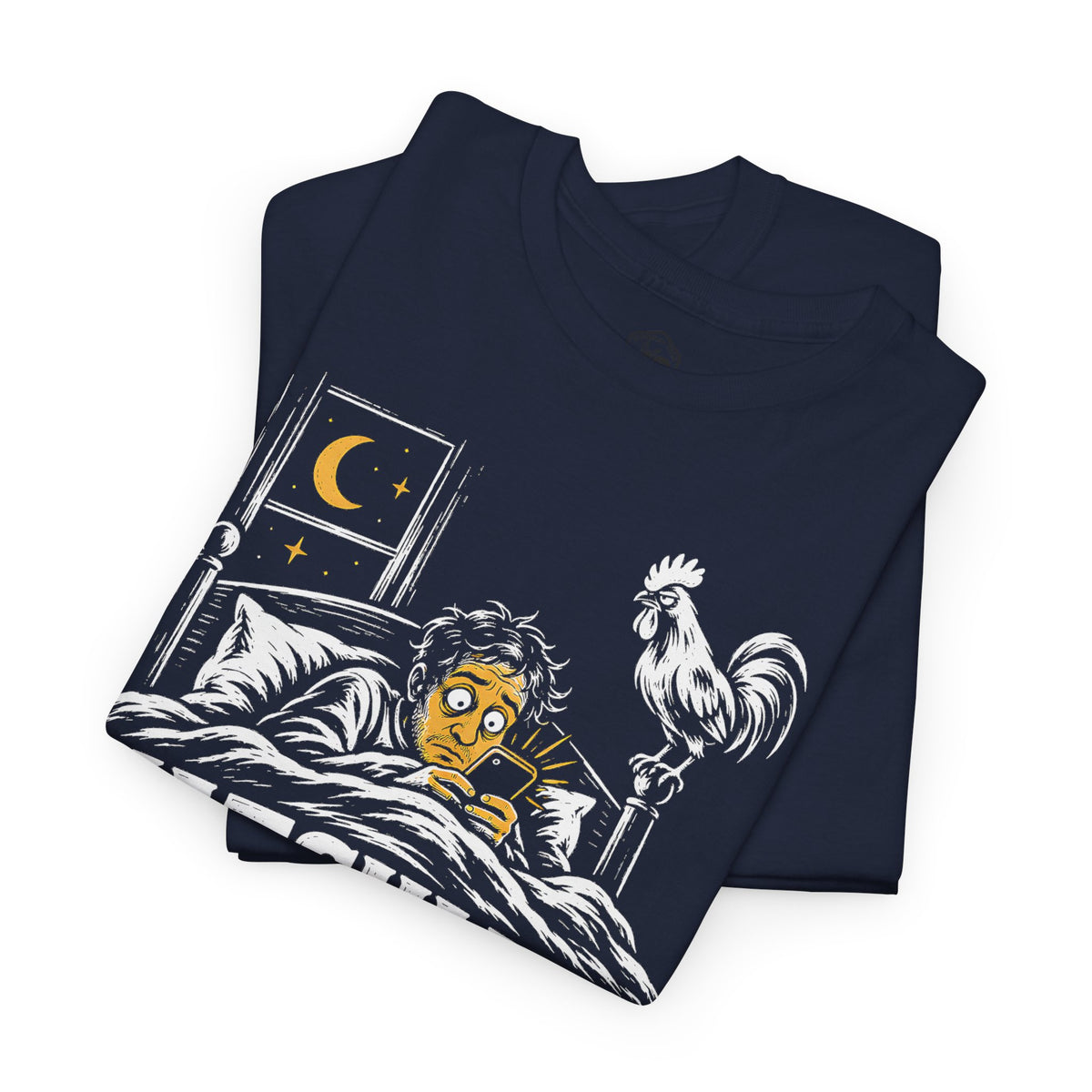 Camiseta "Watchman, Still Scrolling?" | Camiseta cristiana divertida con gráfico de Isaías 21:11