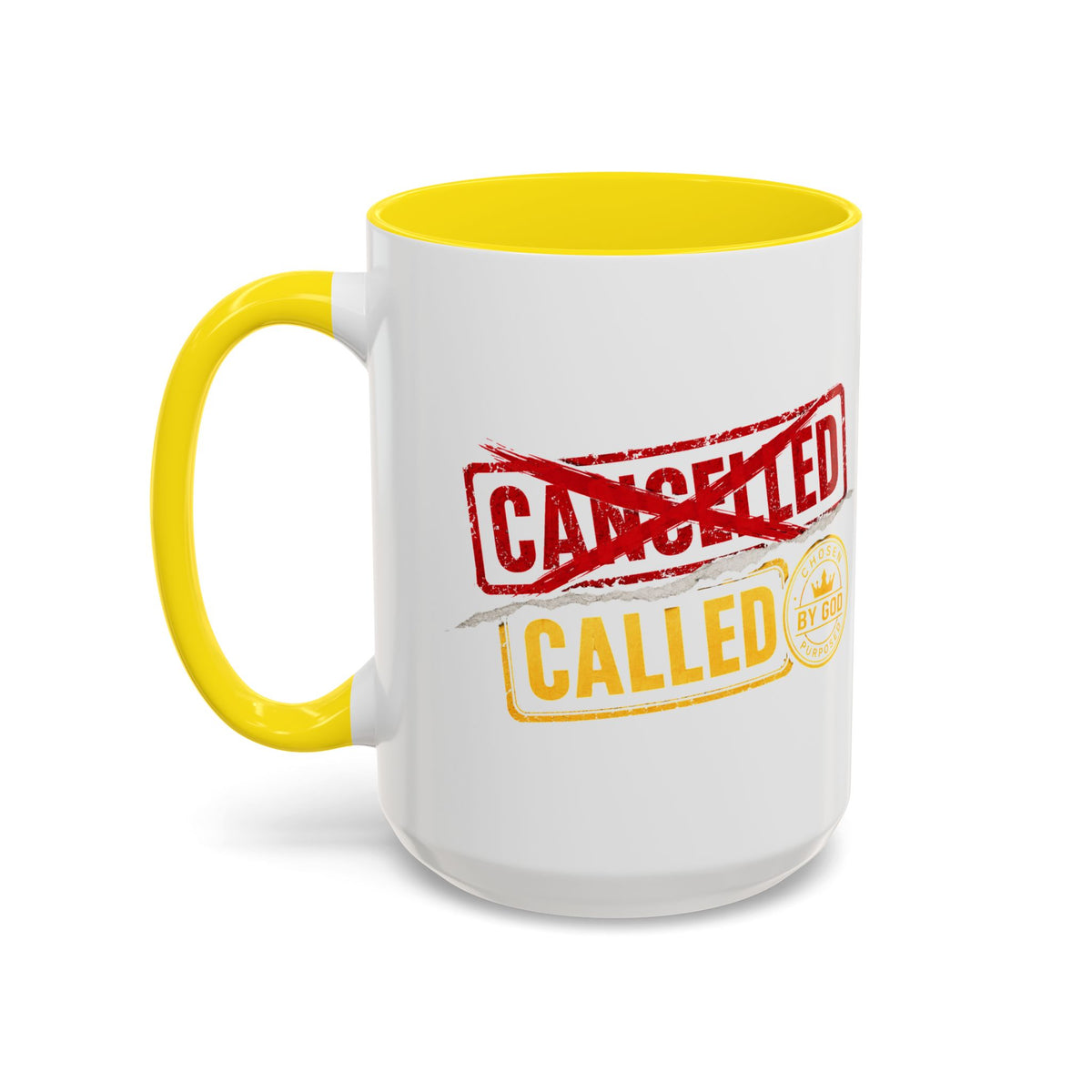 Called Not Cancelled Coffee Mug — Inspirational Christian Accent Mug