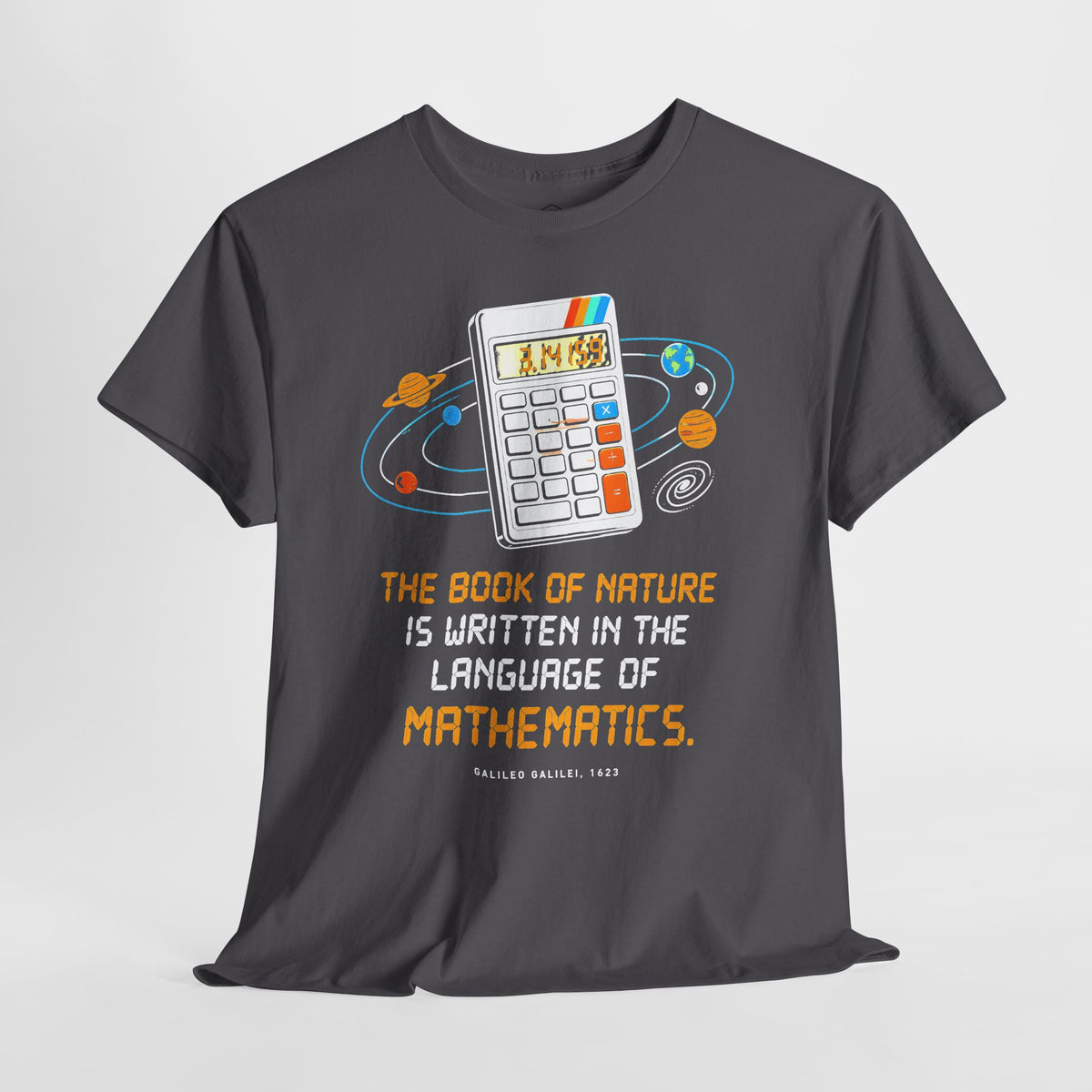 Galileo Language of Mathematics T-shirt – Donkey Talk graphic tee