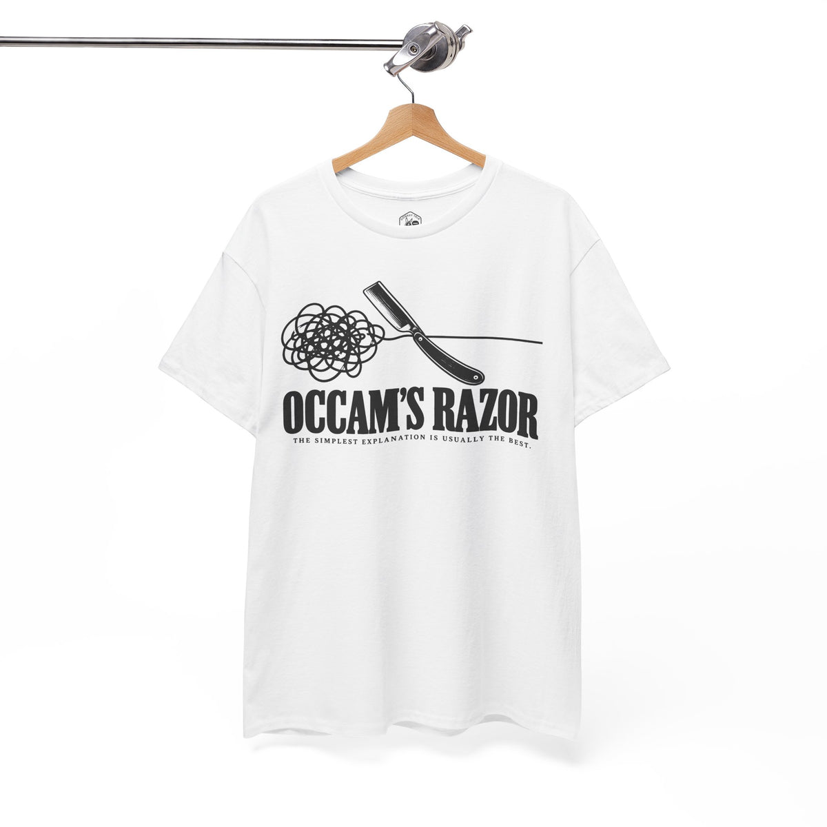 Occam's Razor Tangle T-shirt – Donkey Talk graphic tee