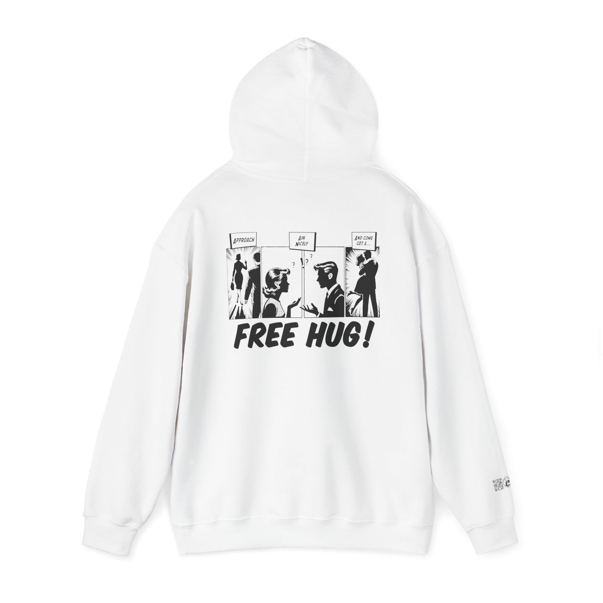 Free Hug Day and A Big Hug hooded sweatshirt – Donkey Talk