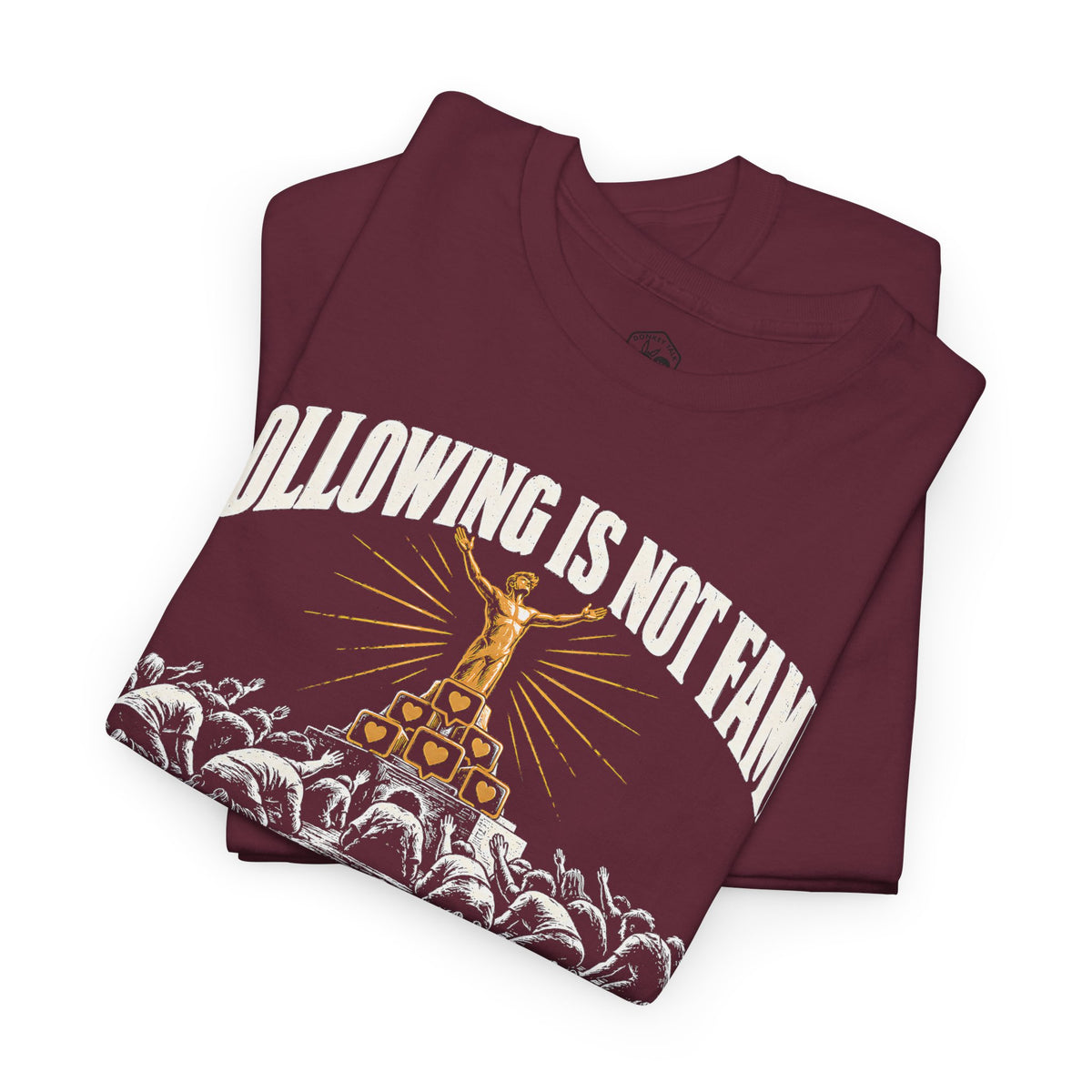 Following Is Not Fame John 3:30 T-shirt – Donkey Talk graphic tee