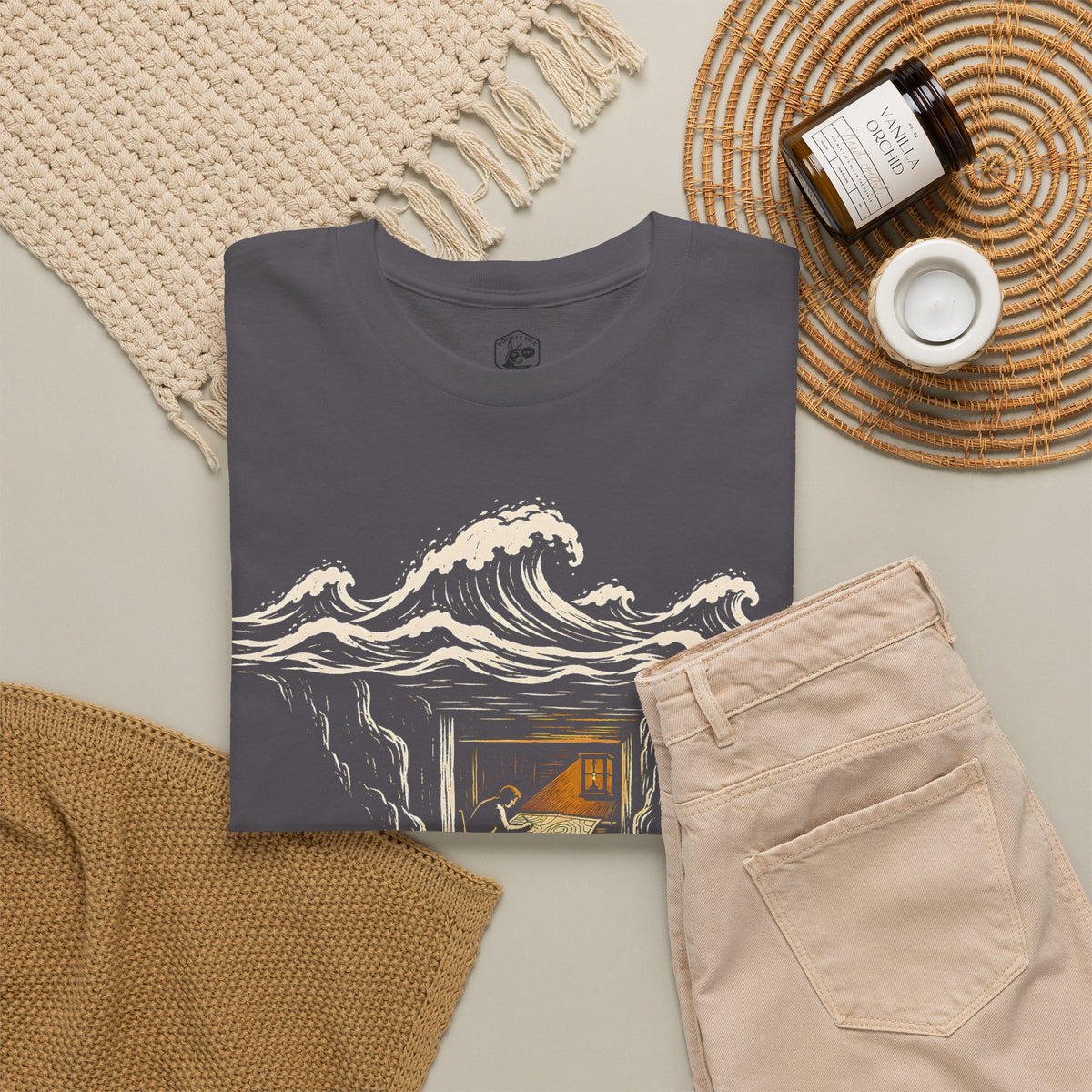 Know Thyself Map the Depths T-shirt – Donkey Talk graphic tee