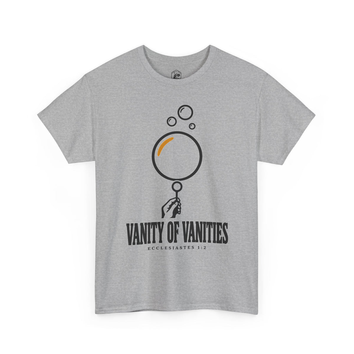 Vanity of Vanities Bubble Wand T-shirt – Donkey Talk graphic tee