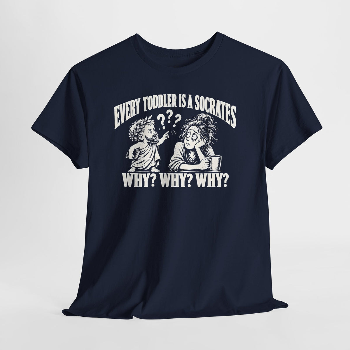 Every Toddler Is a Socrates T-shirt – Donkey Talk graphic tee