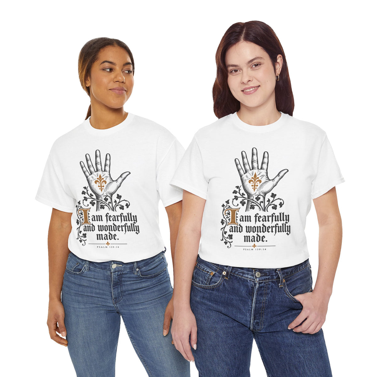 Psalm Hand Bestiary T-shirt – Donkey Talk graphic tee