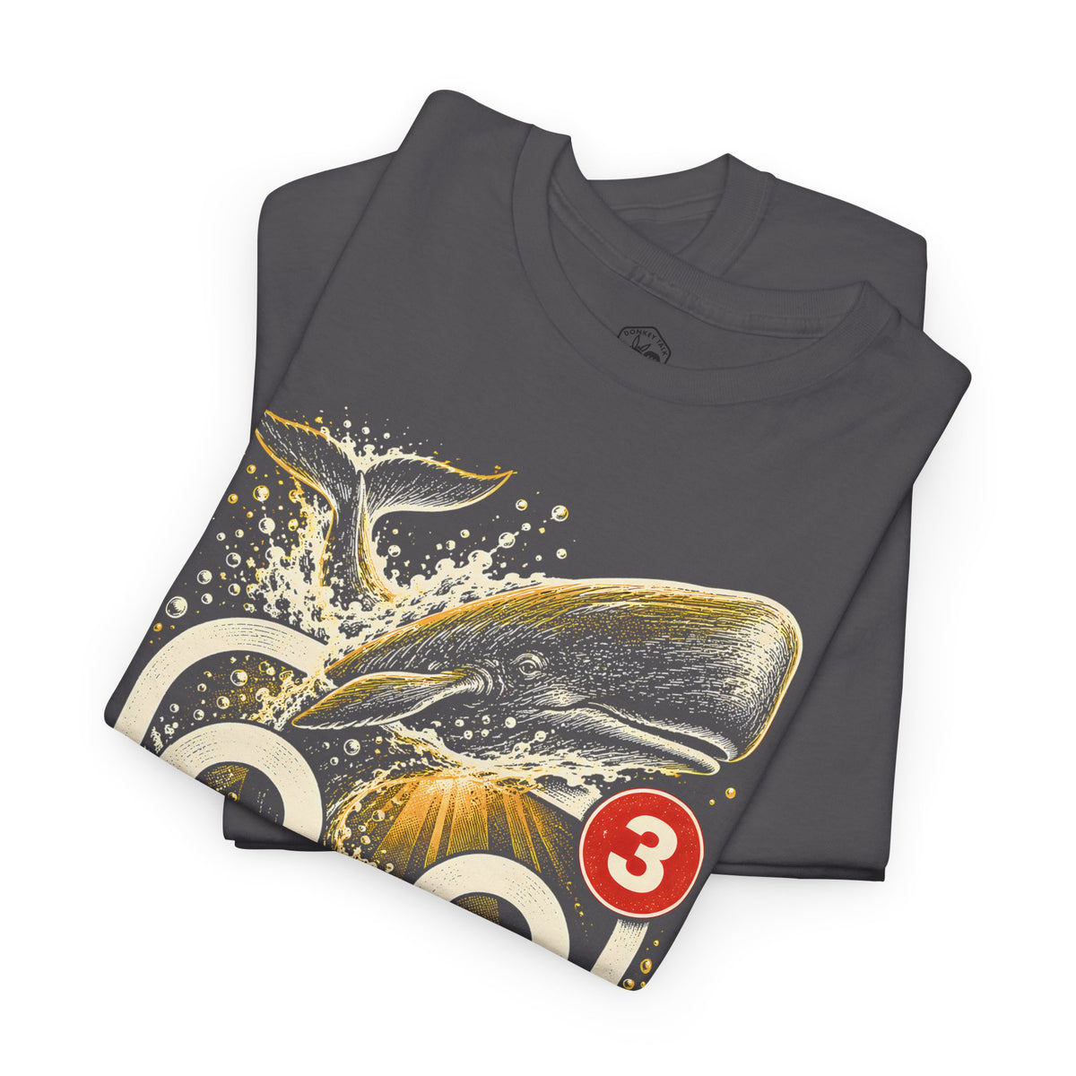 Missed Call 3 Days in a Whale T-shirt – Donkey Talk graphic tee