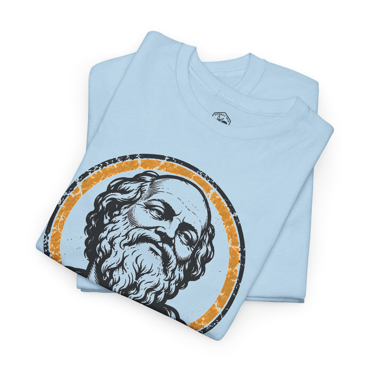 I Know That I Know Nothing Socrates T-shirt – Donkey Talk graphic tee