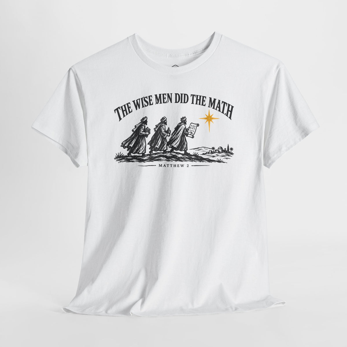 The Wise Men Did the Math T-shirt – Donkey Talk graphic tee