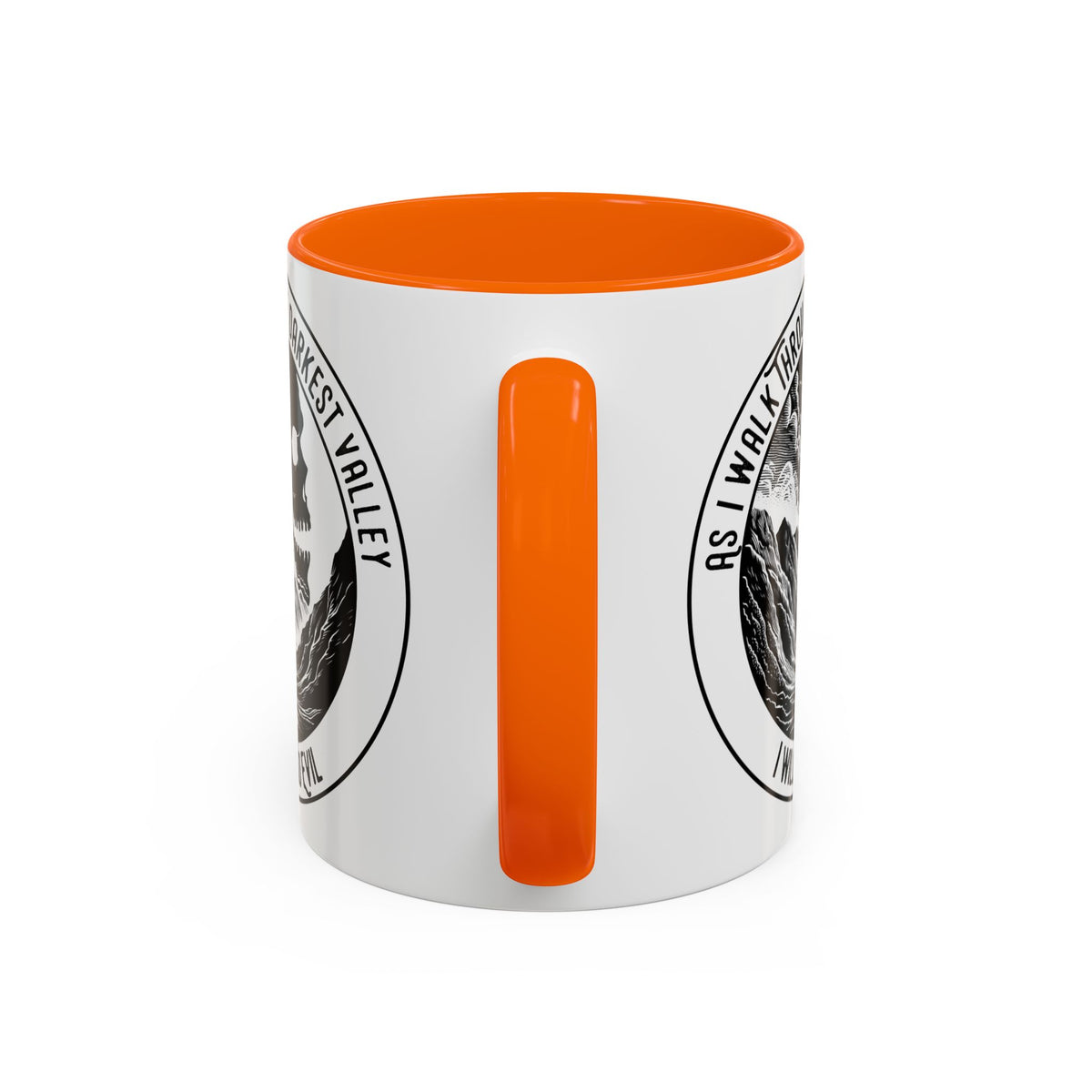Skull Valley Fear No Evil coffee mug – Donkey Talk ceramic mug
