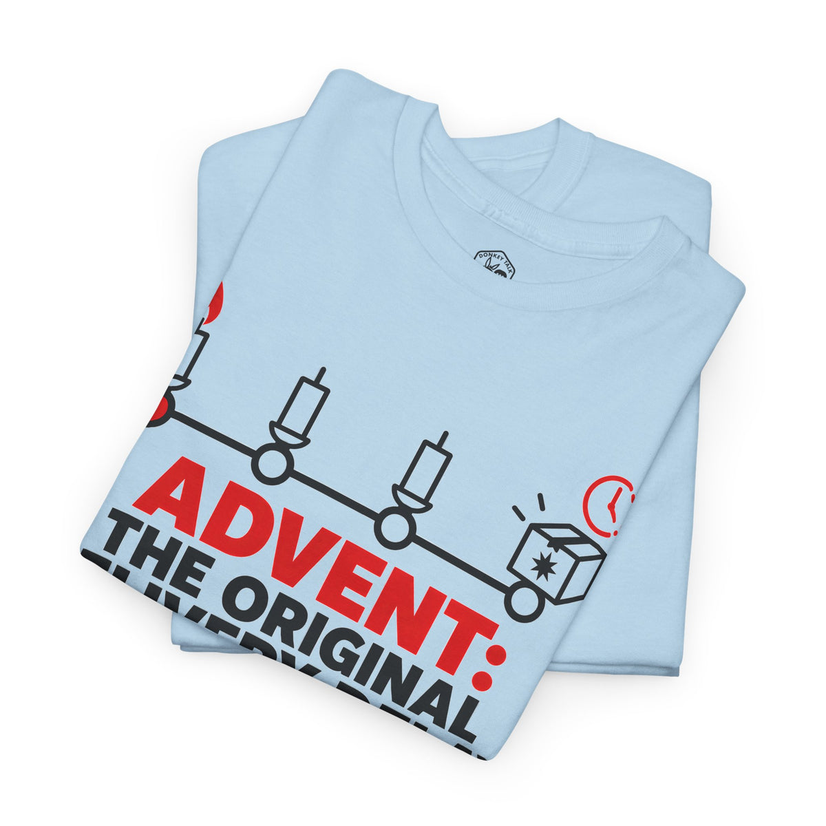 Advent The Original Delivery Delay T-shirt – Donkey Talk graphic tee