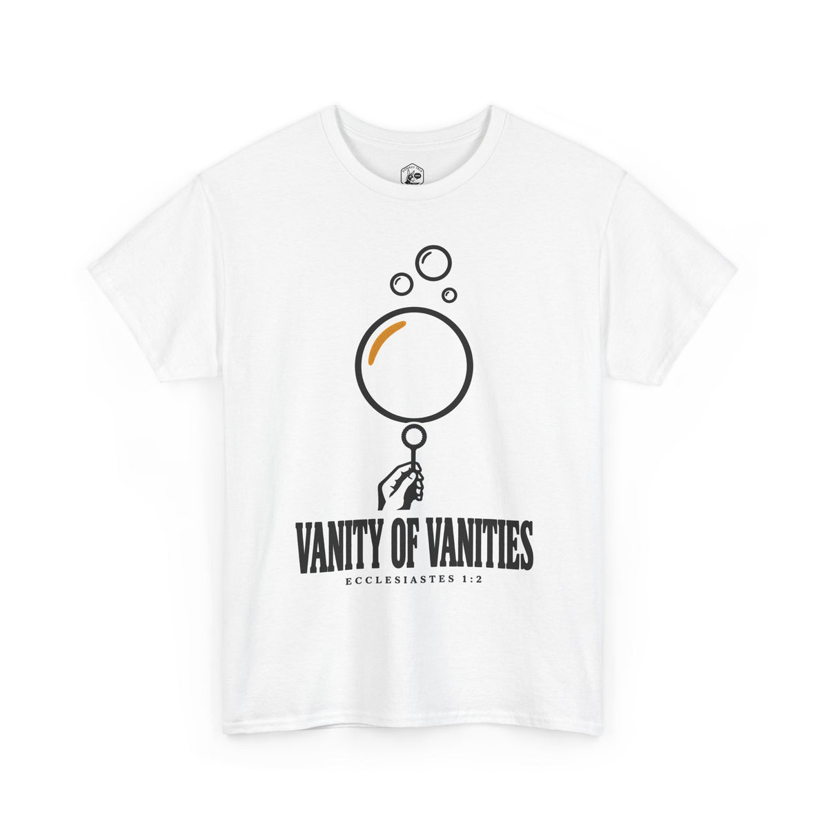 Vanity of Vanities Bubble Wand T-shirt – Donkey Talk graphic tee