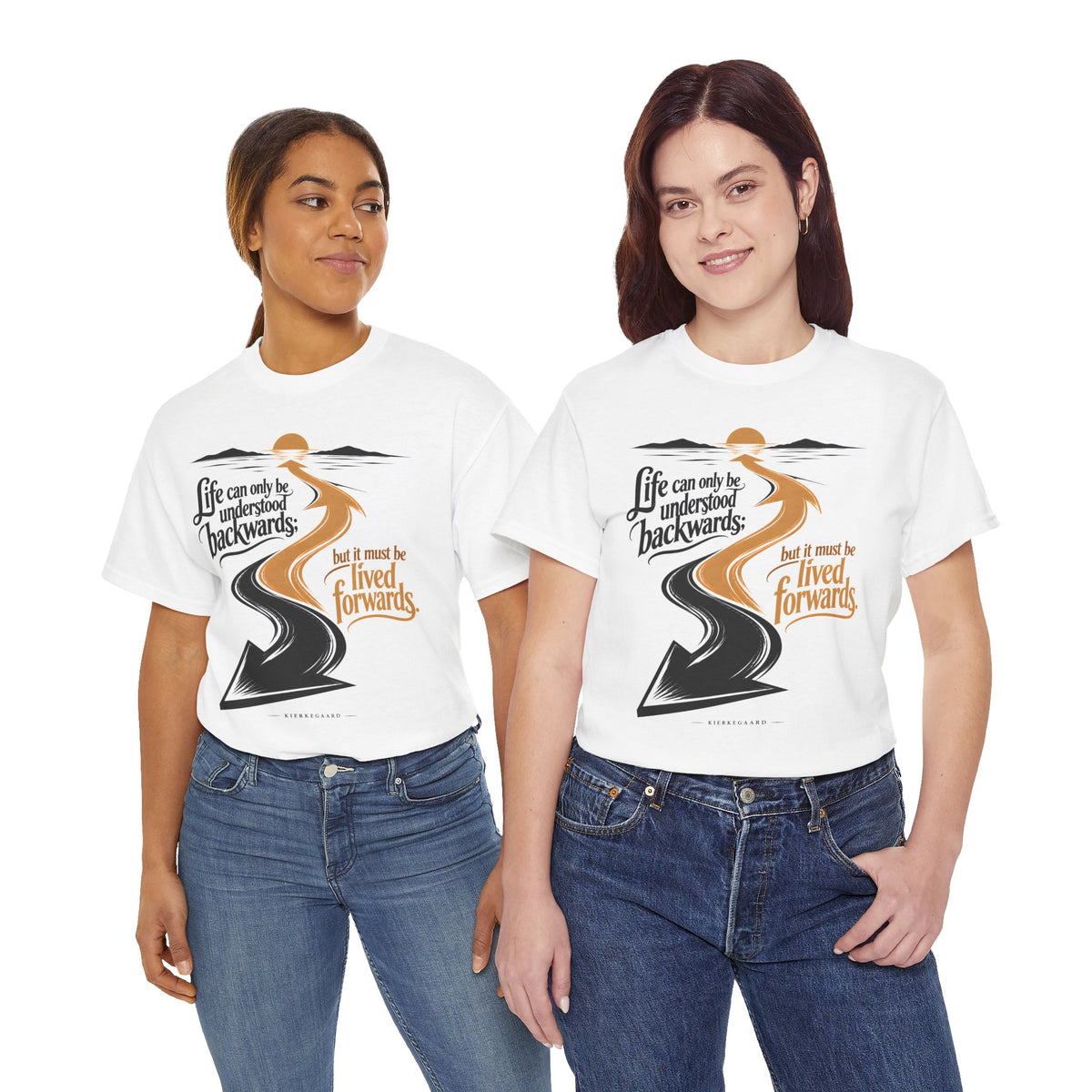 Lived Forwards Winding Road T-shirt – Donkey Talk graphic tee