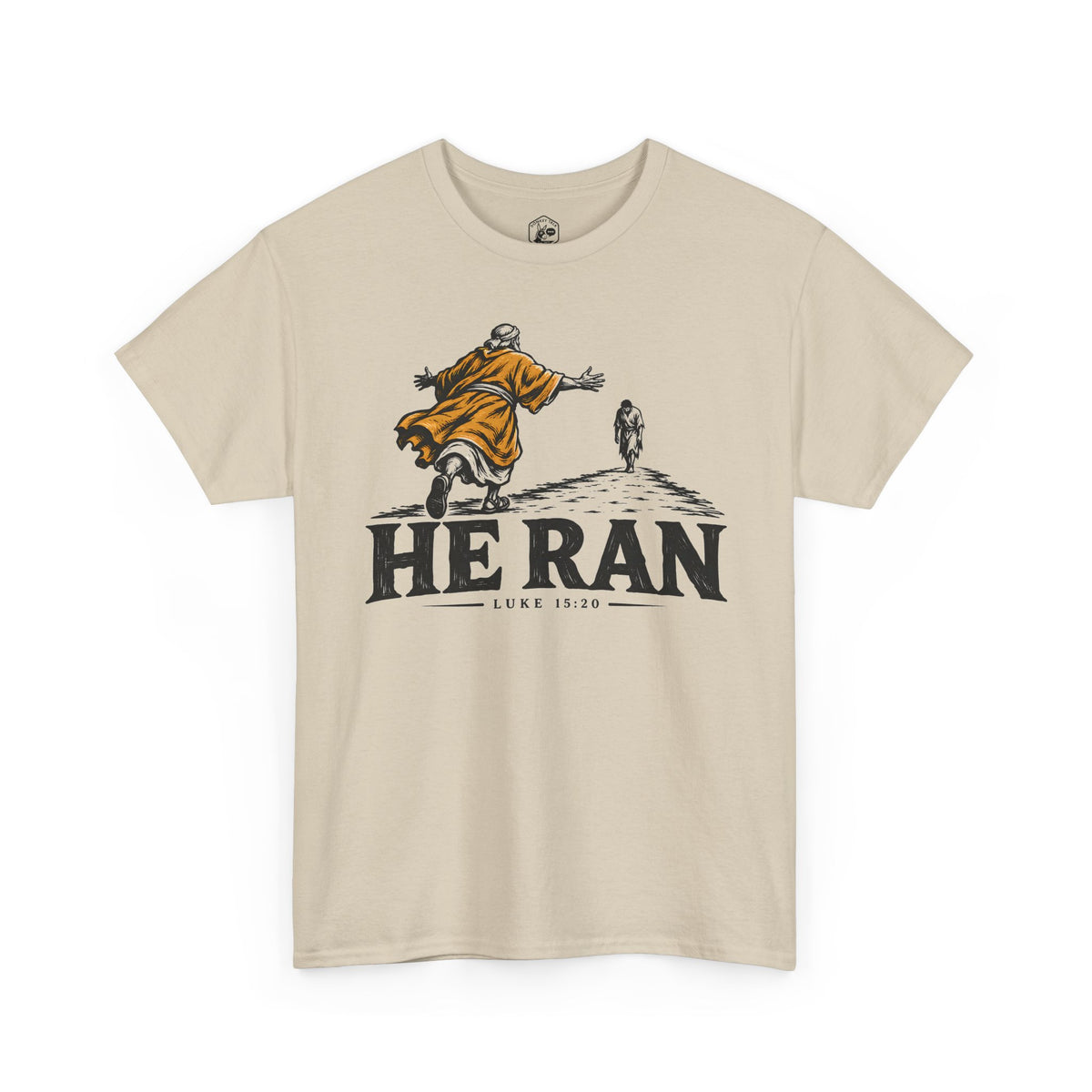 He Ran Prodigal Son T-shirt – Donkey Talk graphic tee