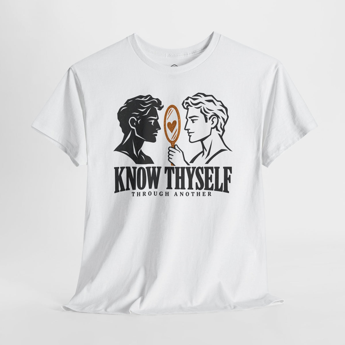 Know Thyself Through Another T-shirt – Donkey Talk graphic tee