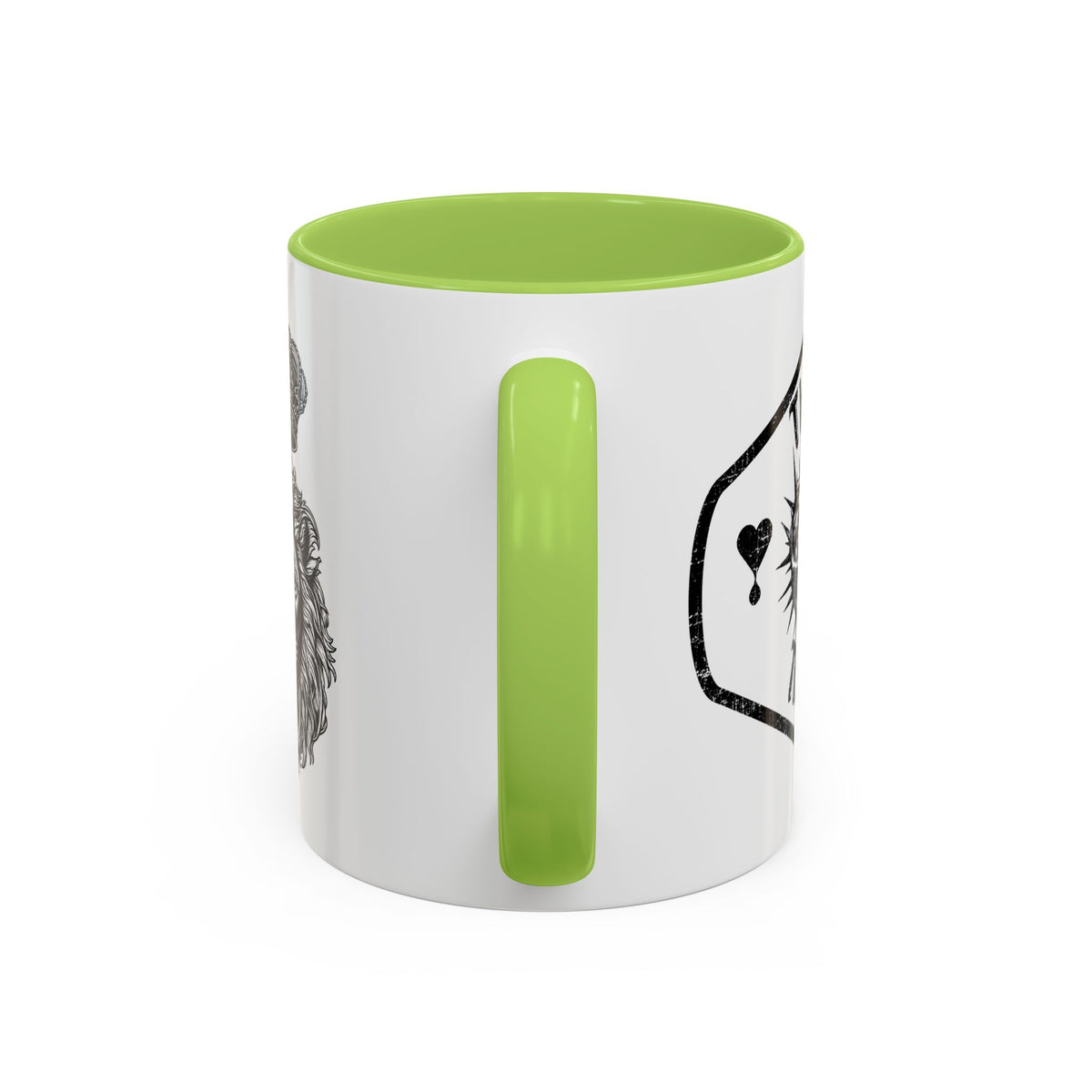 Lion & Lamb Religious Accent Coffee Mug — Crown of Thorns Christian Gift (11/15oz)