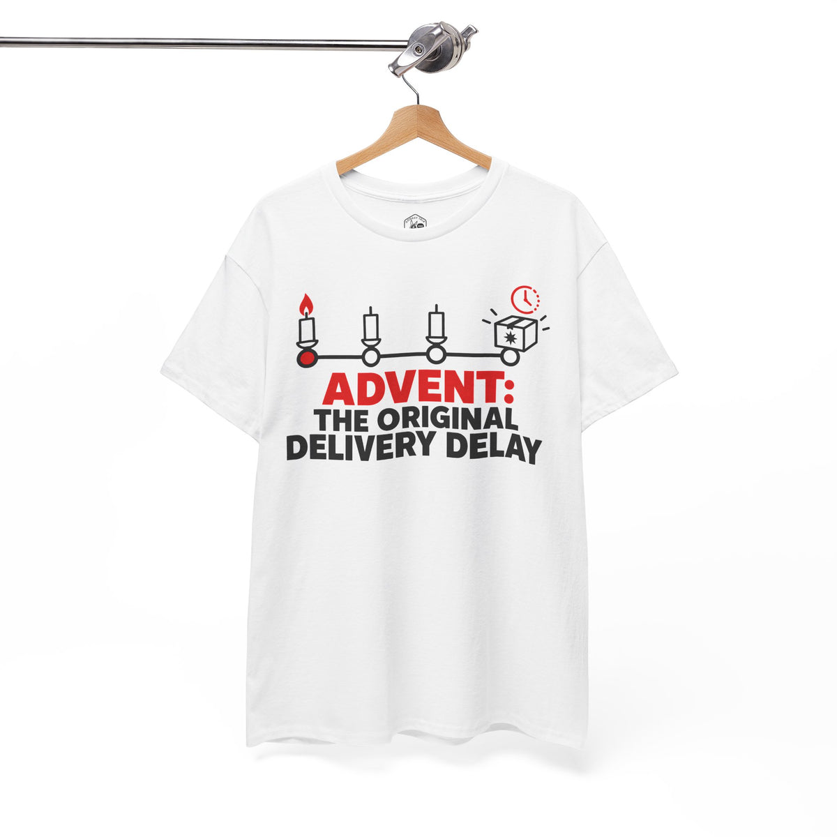 Advent The Original Delivery Delay T-shirt – Donkey Talk graphic tee
