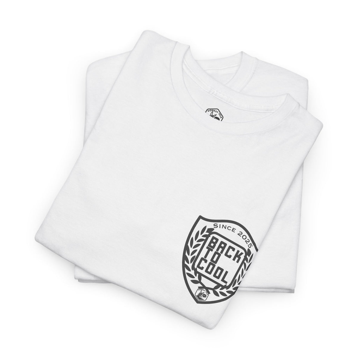 Back to Cool blason graphic tee – Donkey Talk