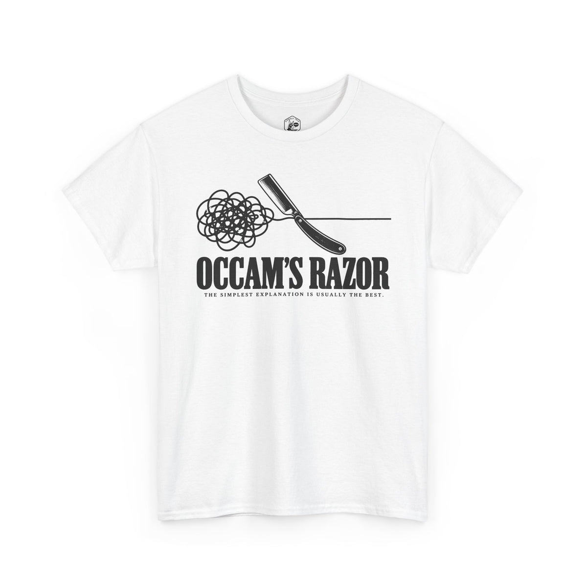 Occam's Razor Tangle T-shirt – Donkey Talk graphic tee