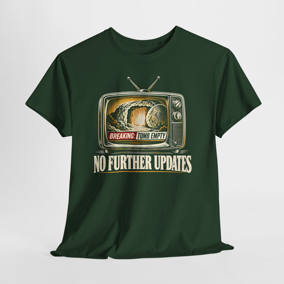 Breaking Tomb Empty Easter T-shirt – Donkey Talk graphic tee