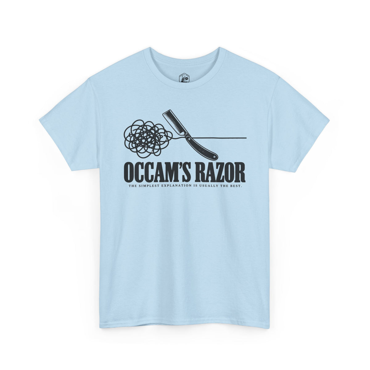 Occam's Razor Tangle T-shirt – Donkey Talk graphic tee