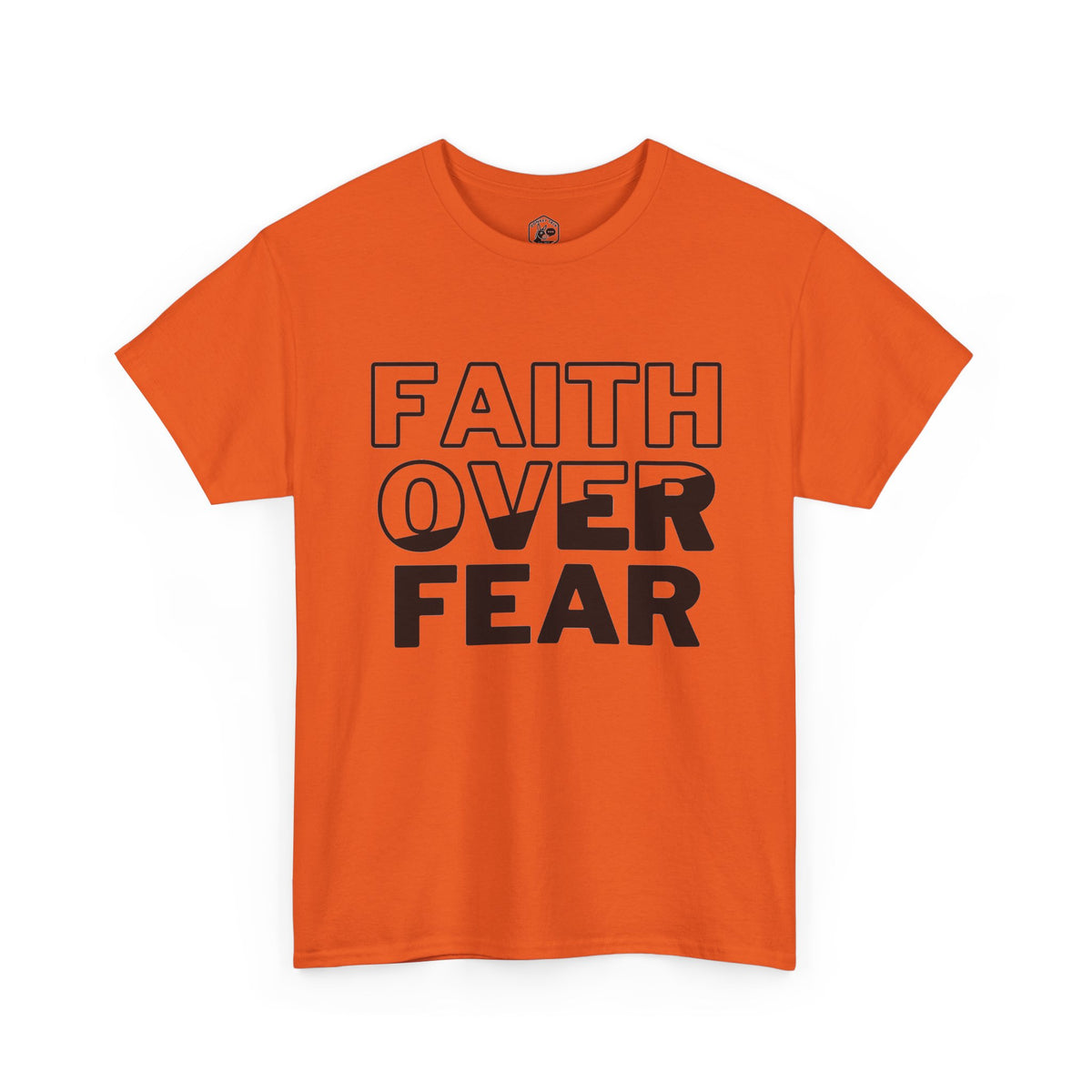 Faith Over Fear Christian graphic tee – Donkey Talk