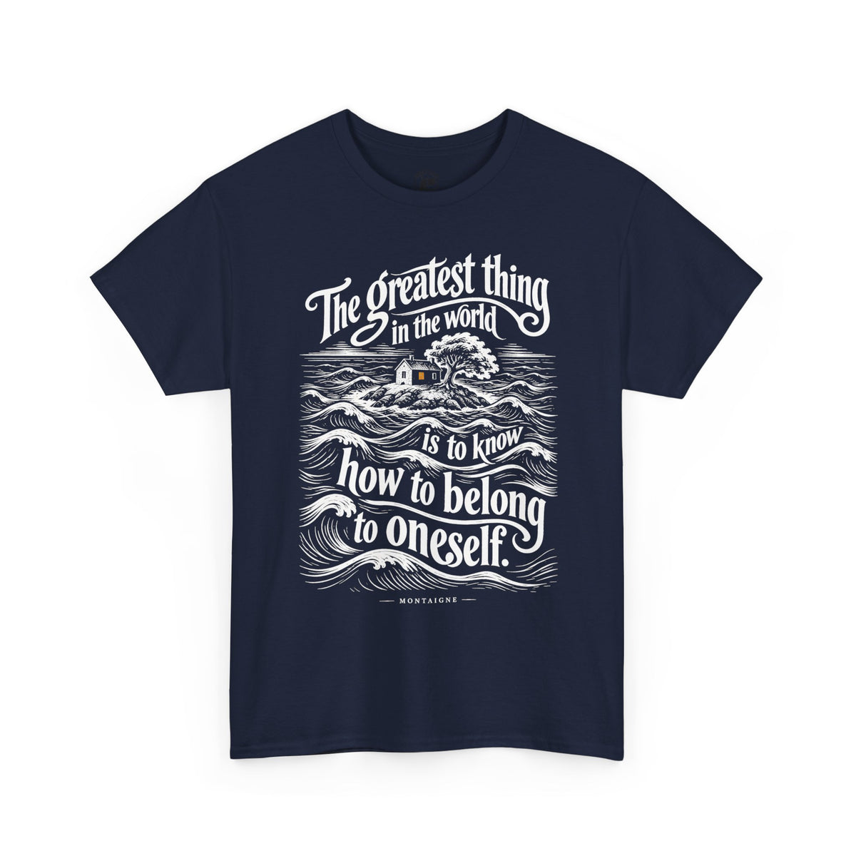 Montaigne Island Belong to Oneself T-shirt – Donkey Talk graphic tee