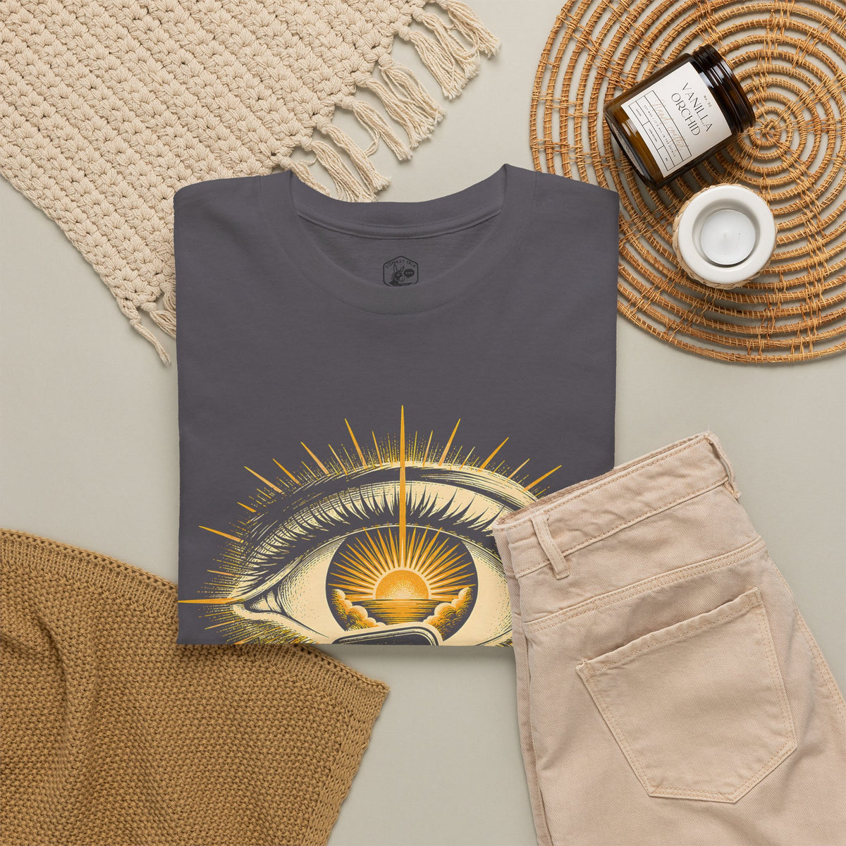 Fix Your Eyes Hebrews 12:2 T-shirt – Donkey Talk graphic tee
