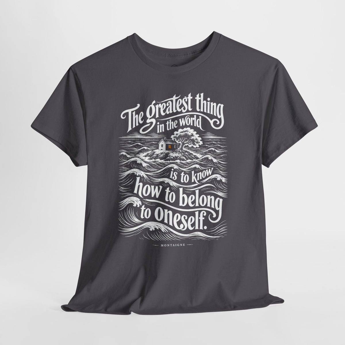 Montaigne Island Belong to Oneself T-shirt – Donkey Talk graphic tee