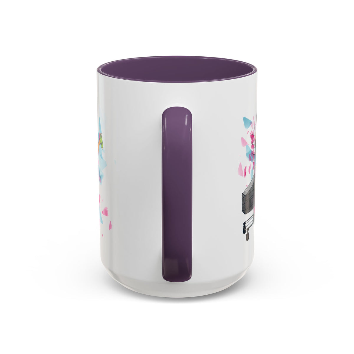 Playful Accent Coffee Mug for Fashion Lovers