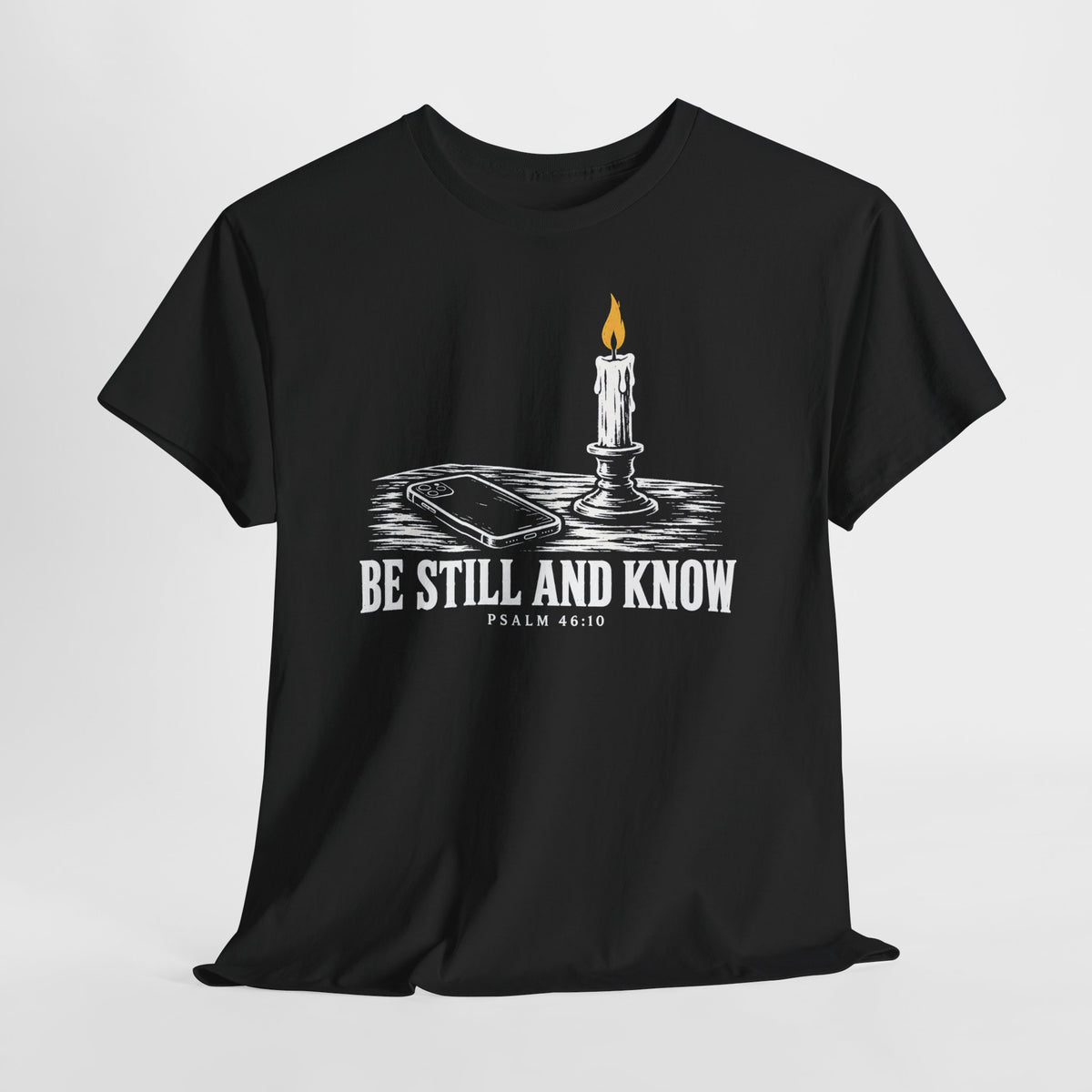 Be Still and Know Psalm 46:10 T-shirt – Donkey Talk graphic tee