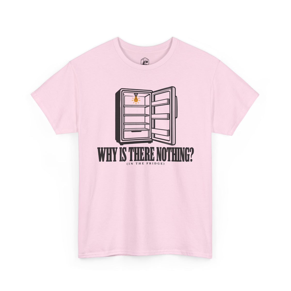 Why Is There Nothing in the Fridge T-shirt – Donkey Talk graphic tee