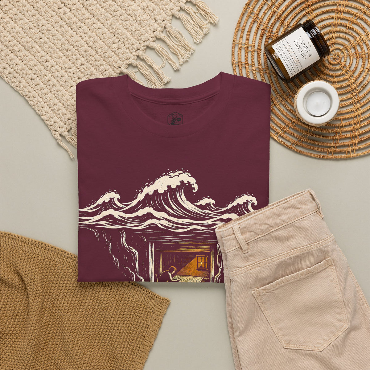 Know Thyself Map the Depths T-shirt – Donkey Talk graphic tee