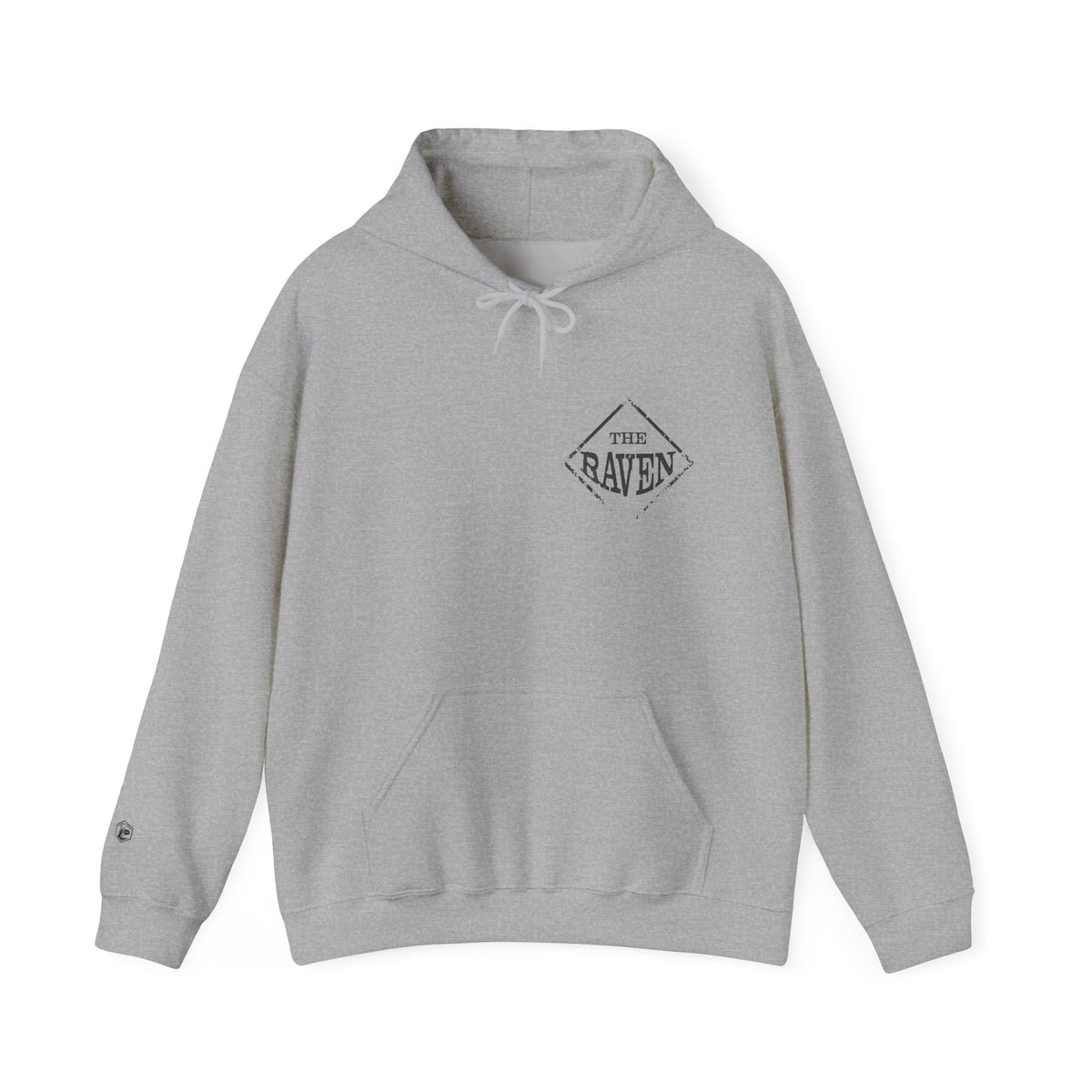 The Raven black bird design hoodie – Donkey Talk